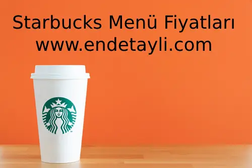 Starbucks menü Fiyatları