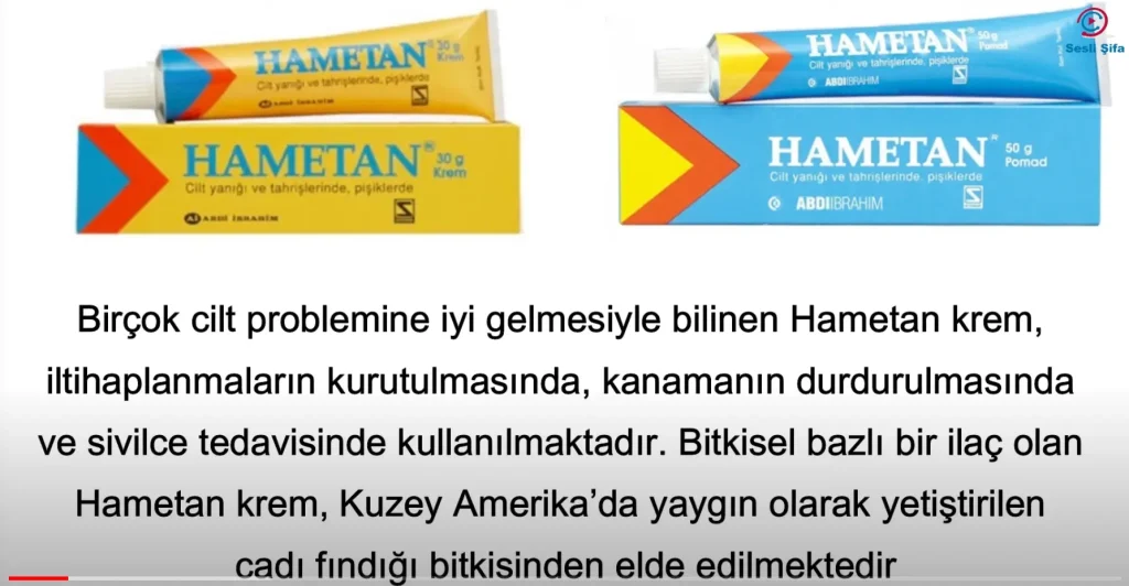 hametan krem fiyat